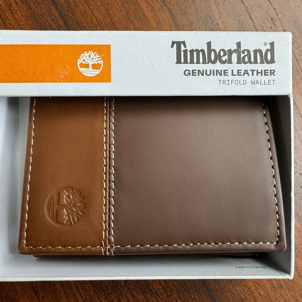New in Box Timberland Genuine Leather Wallet
